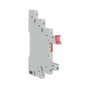 ABB CRS 1 Way 240 V AC 240 V DC DIN Rail Relay Socket for CR-S Interface Relay 1SVR405521R7100 CR-S220/240VADC1SS