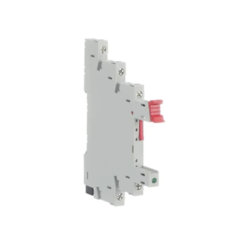 ABB CRS 1 Way 240 V AC 240 V DC DIN Rail Relay Socket for CR-S Interface Relay 1SVR405521R7100 CR-S220/240VADC1SS