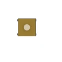 TE Connectivity Black Round SPST Tactile Switch 50mA Surface Mount MCSLPT4644B4PHTR