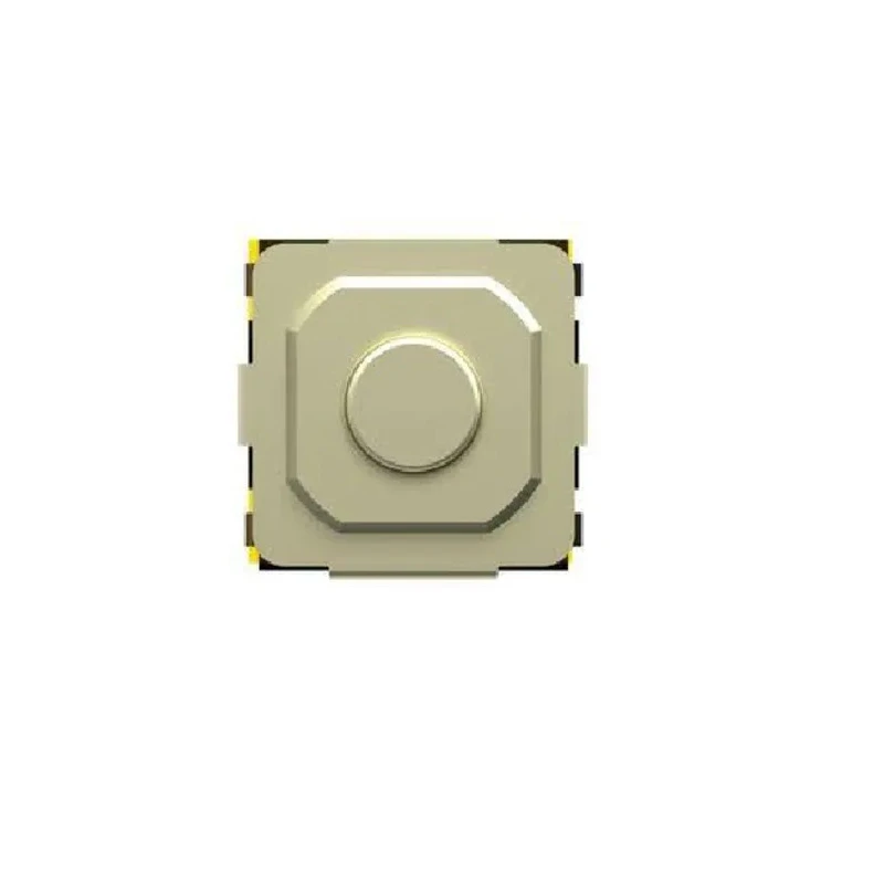 TE Connectivity Black Tactile Switch Round SPST 50mA Surface Mount MSLPT5252BL3MTR