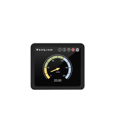 Red Lion Digital Panel Multifunction Meter 3.5 in TFT LCD Display, Analogue Signal, 45mm x 45mm PM500A0301600F00