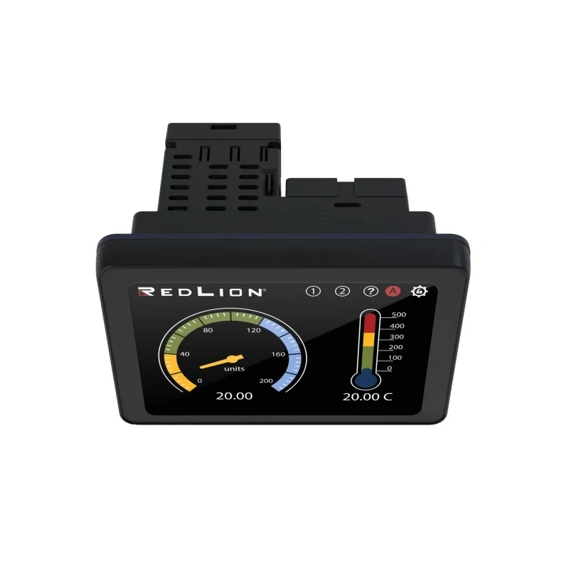 Red Lion Digital Panel Multifunction Meter 4.3 in TFT LCD Touchscreen, Analogue Signal, 45mm x 96mm PM500A0400800F00