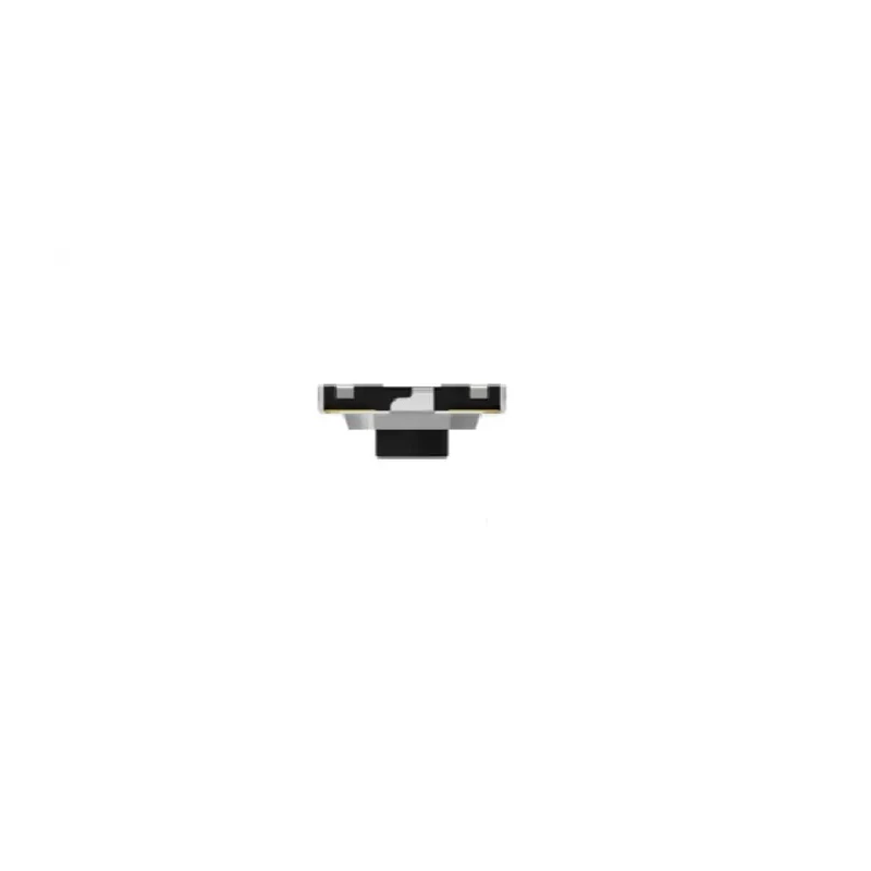 TE Connectivity Black Tactile Switch Round SPST 50mA Surface Mount MSLPT5252CL2WTR