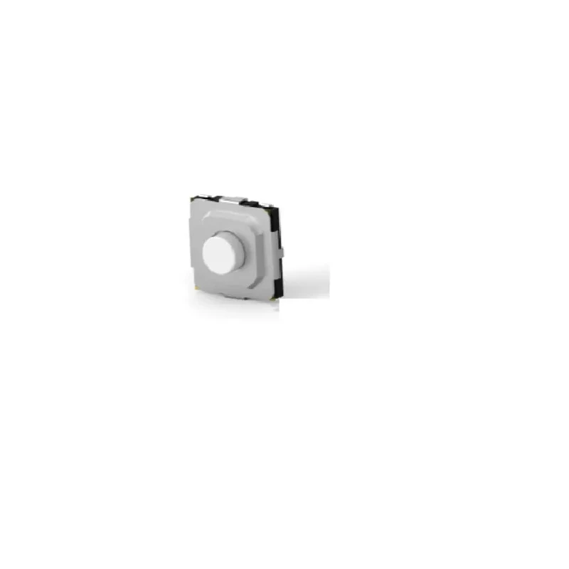 TE Connectivity Black Round Tactile Switch SPST 50mA Surface Mount MSLPT5252CL2WTR