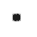 TE Connectivity Black Round Tactile Switch SPST 50mA Surface Mount MSLPT5252CL2WTR