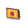 TE Connectivity Black Round Actuator Tactile Switch SPST 50mA Surface Mount USLPT3020DT3TR