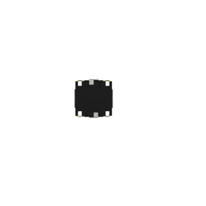 TE Connectivity Black Round Tactile Switch SPST 50mA Surface Mount MSLPT5252CL3BTR