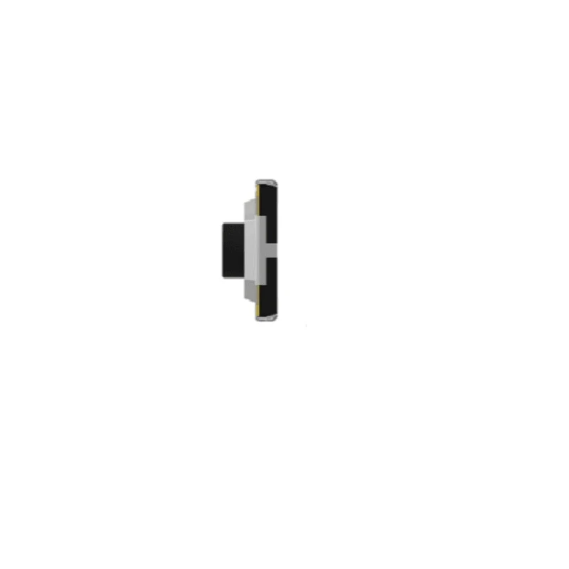 TE Connectivity Black Round Tactile Switch SPST 50mA Surface Mount MSLPT5252CL3BTR