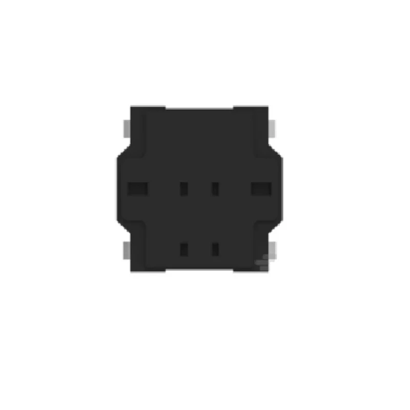 TE Connectivity Black Tactile Switch Top SPST 50mA Surface Mount USLPT3737AL5TR