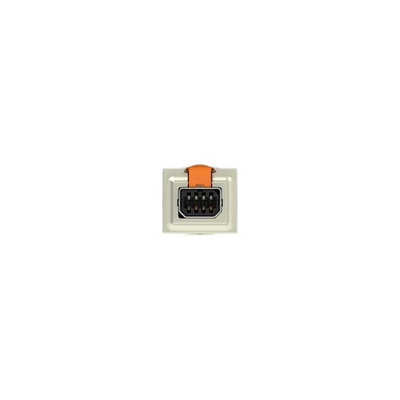 TE Connectivity Industrial Mini I/O Cable Straight Mini I/O Connector Male 8 Way Shielded 2350310-2