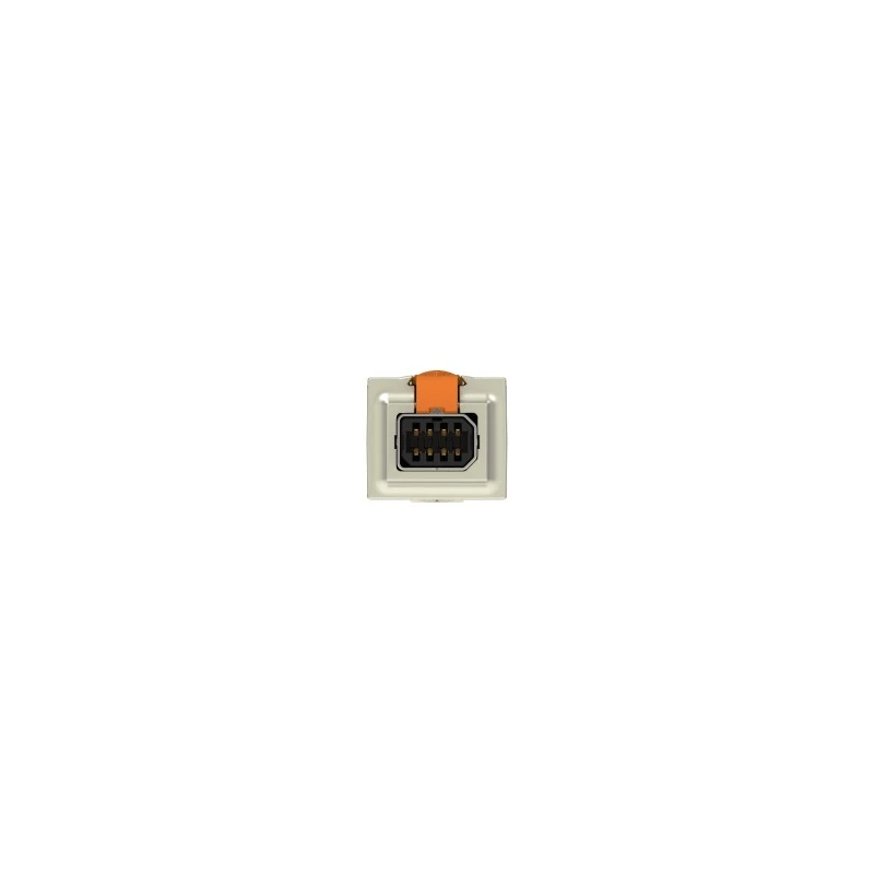 TE Connectivity Industrial Mini I/O Cable Straight Mini I/O Connector Male 8 Way Shielded 2350310-1
