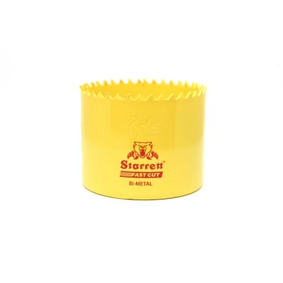 Starrett 57 mm Diameter Bi-Metal Drill Bit for Stainless Steel, Metal, Mild Steel Sheet FCH0214-G