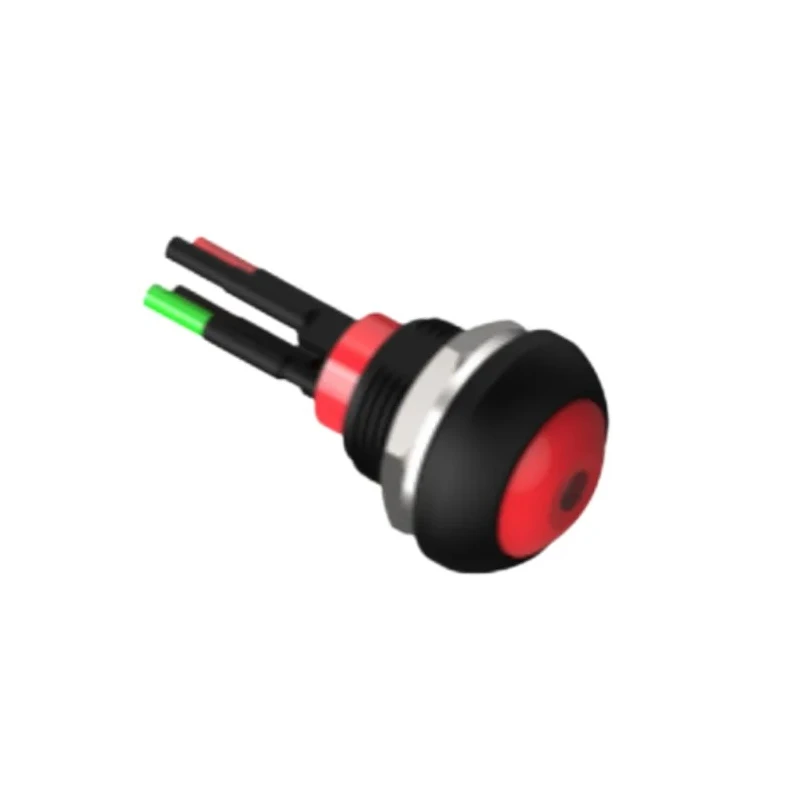 TE Connectivity PB6 Series Illuminated Push Button Switch, On-Off, Panel Mount, 1 NO, White LED, IP68 PB6B2FM3M1CAL01Y500