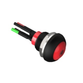TE Connectivity PB6 Series Illuminated Push Button Switch On-Off Panel Mount 1 NO Contact White LED IP68 PB6B2FM3M1CAL01Y500