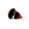 TE Connectivity PB6 Series Illuminated Push Button Switch On-Off Panel Mount 1 NO Yellow LED IP68 PB6B2FM5M1CAL05