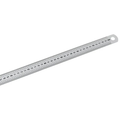Facom 1 m Stainless Steel Semi-Rigid Metric Ruler, 30 mm Width, UKAS Calibrated DELA.1056.1000