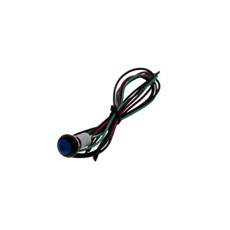 TE Connectivity PB6 Series Illuminated Push Button Switch, On-Off, Panel Mount, 1 NO Contact, White LED PB6B2FM7M1CAL01S500