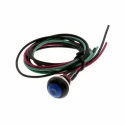TE Connectivity PB6 Series Illuminated Push Button Switch, On-Off, Panel Mount, 1 NO Contact, Blue LED PB6B2FM7M1CAL07Y500