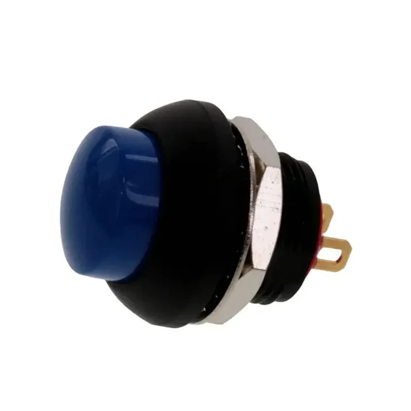 TE Connectivity PB6 Series Push Button Switch On-Off Panel Mount Blue Actuator IP68 PB6B2HS7M1CAL00