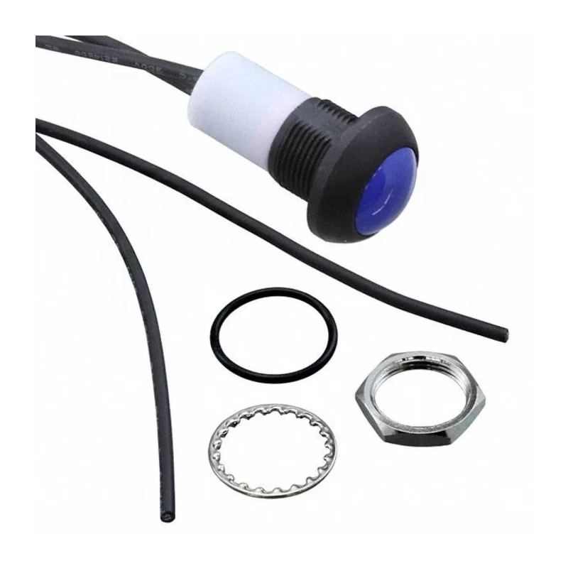 TE Connectivity PB6 Series Push Button Switch, On-Off, Panel Mount, 1 NO Contact, IP68, PB6B2RS7M1CAL00S500