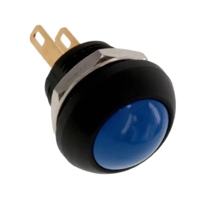 TE Connectivity PB6 Series Panel Mount Push Button Switch On-Off, 1 Normally Open Contact, IP68 Rated PB6B2RS7M3CAL00