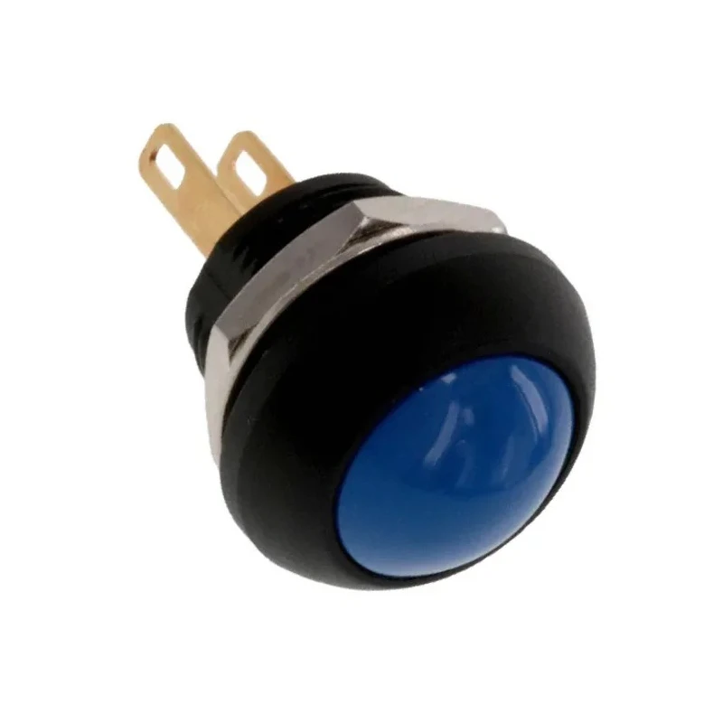 TE Connectivity PB6 Series Panel Mount Push Button Switch On-Off, 1 Normally Open Contact, IP68 Rated PB6B2RS7M3CAL00