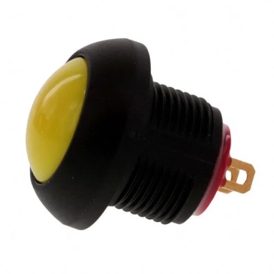 TE Connectivity PB7 Series Push Button Switch On-On Panel Mount 1 NC Contact IP68 32V ac PB7B2RS5M1CAL00