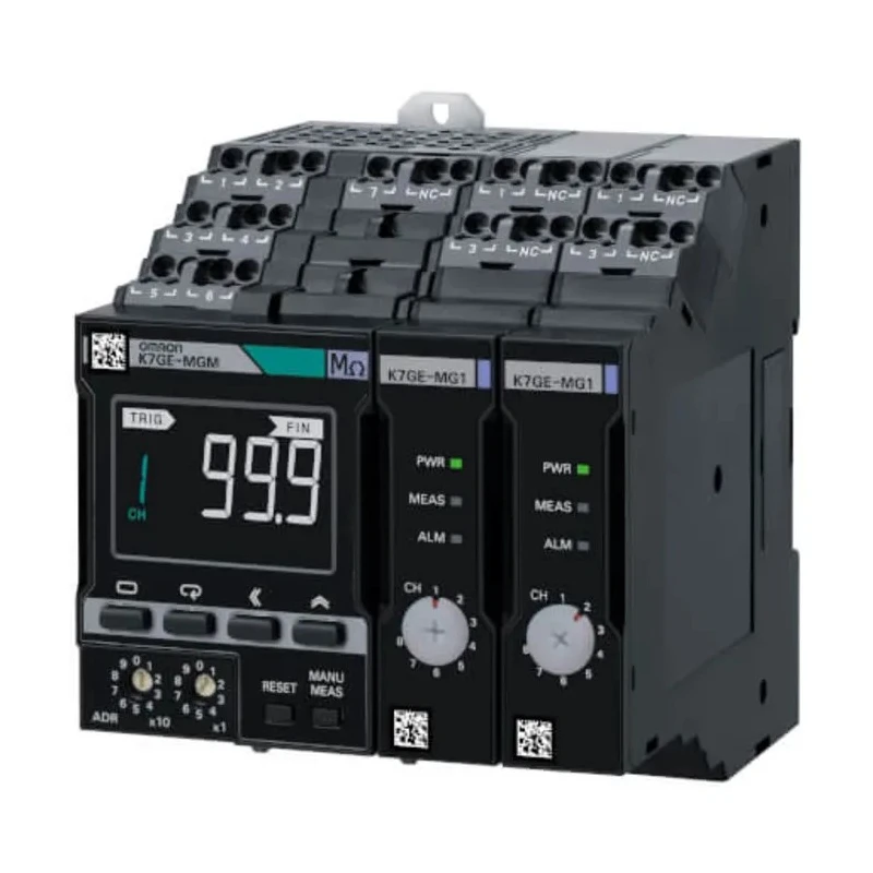 Omron Insulation Resistance Tester K7GE-MGMA, LCD Display, Operating Temperature -20°C to 65°C, Japan Origin K7GE-MGMA