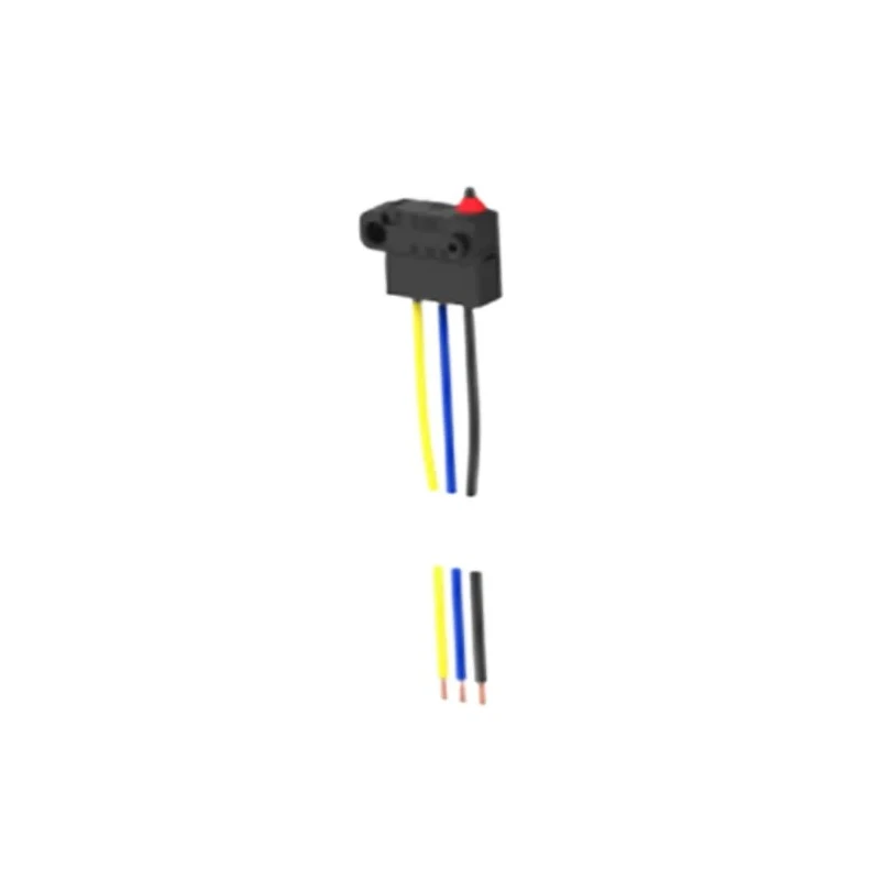 TE Connectivity Pin Plunger Snap Action Micro Switch, Pre-Wired Terminal, 100mA, 240 V AC, 48 V DC SAJ501YPP0STDSDTFLQ