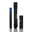 RS PRO LED Pen Torch Black Rechargeable 3.7 V 375 lm Aluminium Body USB Charging 164mm 239-7029
