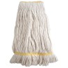RS PRO Yarn Mop Head Yellow 16oz Clip Fitting for Kentucky Mop System 239-8573
