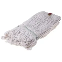 RS PRO Yarn Mop Head 239-8589, 16oz Dry Weight, Clip Fitting Type, Green Colour Coded Centre Band