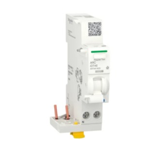 Schneider Electric Residual Current Circuit Breaker with Overload Protection, 25A, 1-Pole, Acti9 Range A9TAA1625