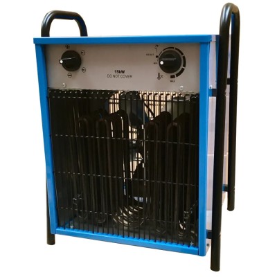 Broughton 15 kW Industrial Heater 2246 m³/h, Floor Mount, 400 V Thermostat Controlled IFH15