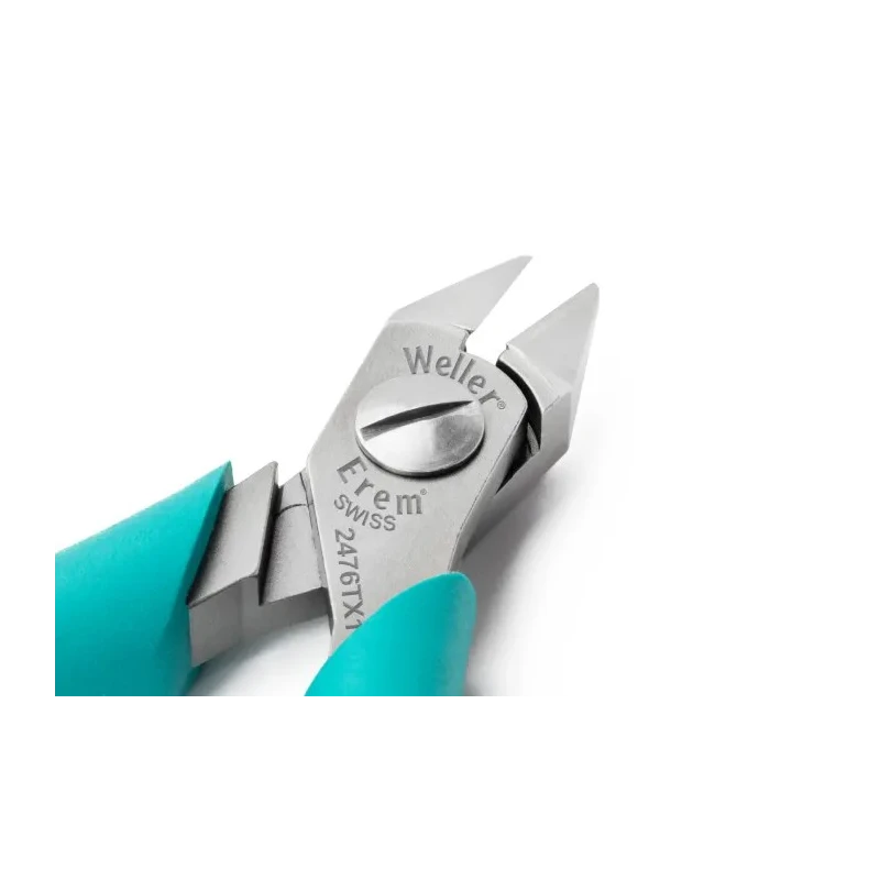 Erem ESD Safe Flush Side Cutter 128mm Overall Length Special Steel Jaw 2476TX1