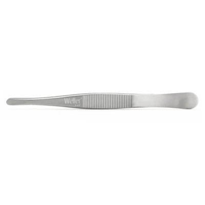 Erem 4.7in Stainless Steel Flat ESD Safe Tweezer 25SA