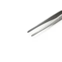 Erem 4.7in Stainless Steel Flat ESD Safe Tweezer 25SA