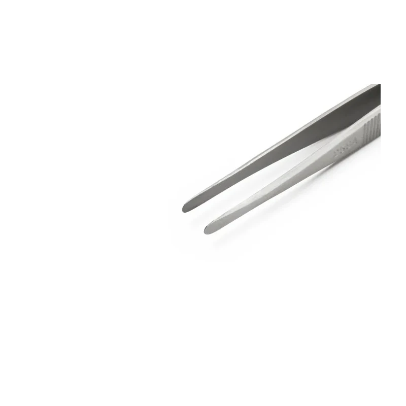 Erem 4.7in Stainless Steel Flat ESD Safe Tweezer 25SA