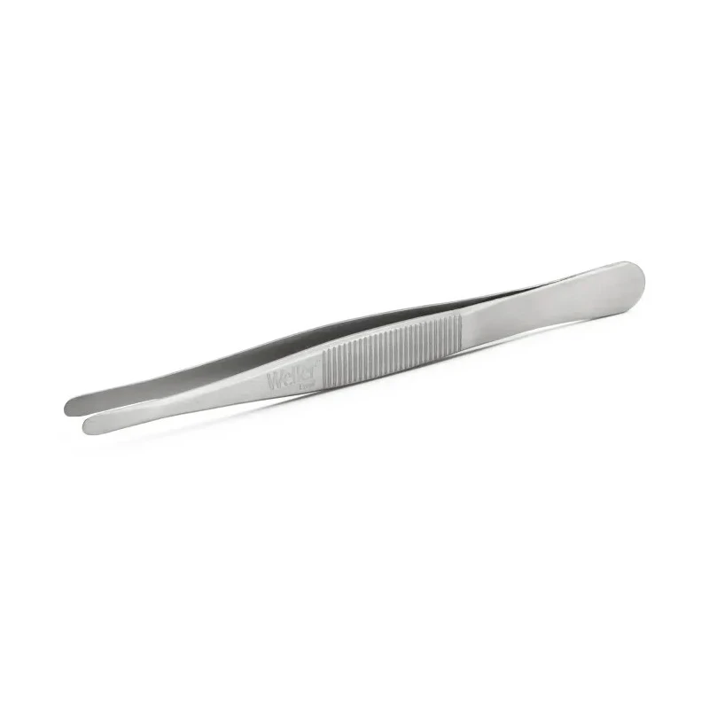 Erem 4.7in Stainless Steel Flat ESD Safe Tweezer 25SA