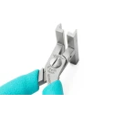 Erem 1-Piece Electronic Pliers Crosshatch Knurled 120mm Overall, 8mm Jaw ESD Safe 505BGC