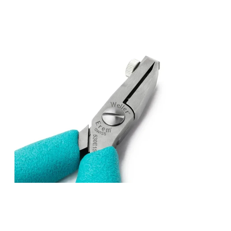 Erem ESD Safe Flush Distance Cutter, Cable Cutter, High Grade Tool Steel Jaws, 125mm Overall Length, 1.2mm Max 530E15A