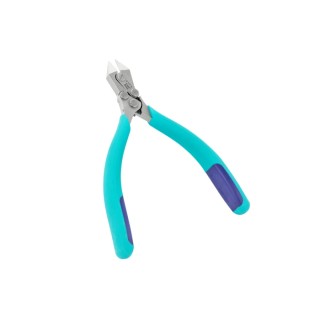 Erem ESD Safe Semi-Flush Side Cutter, Cable Cutter, High Grade Tool Steel Jaws, 142mm Overall Length, 1.8mm Max E147A