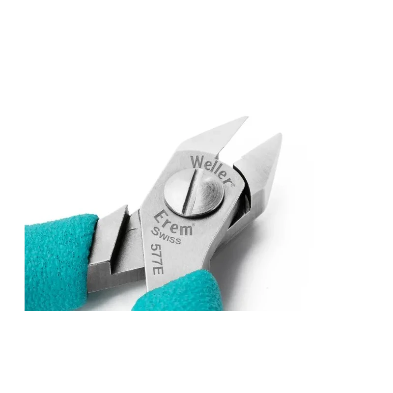 Erem ESD Safe Flush Side Cutter 110mm Overall Length, 1.2mm Max Cutting Capacity 577E