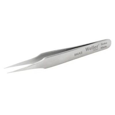 Erem 90mm Stainless Steel Pointed ESD Safe Tweezer M4AS