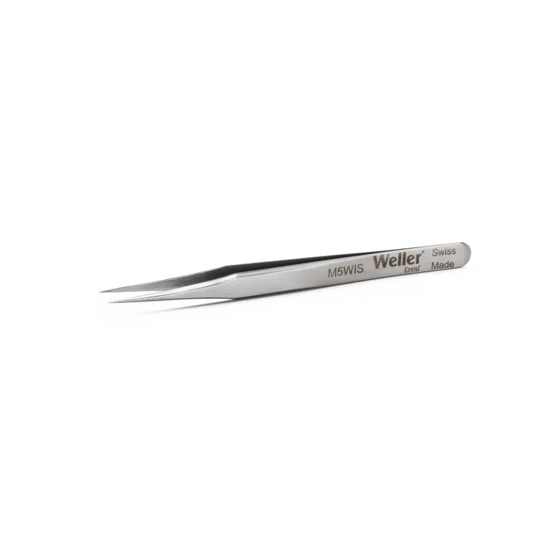 Erem 80mm Stainless Steel Pointed ESD Safe Tweezer M5WIS