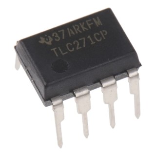 Texas Instruments Operational Amplifier 1.7 MHz Gain Bandwidth, 8-Pin PDIP, 5-16V TLC271CP