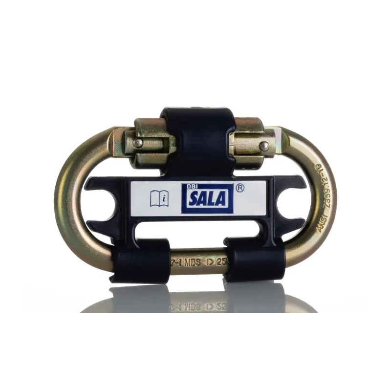 3M Lifeline Twin Leg Thermoplastic Case Fall Arrest Block 140kg Capacity 70007455846