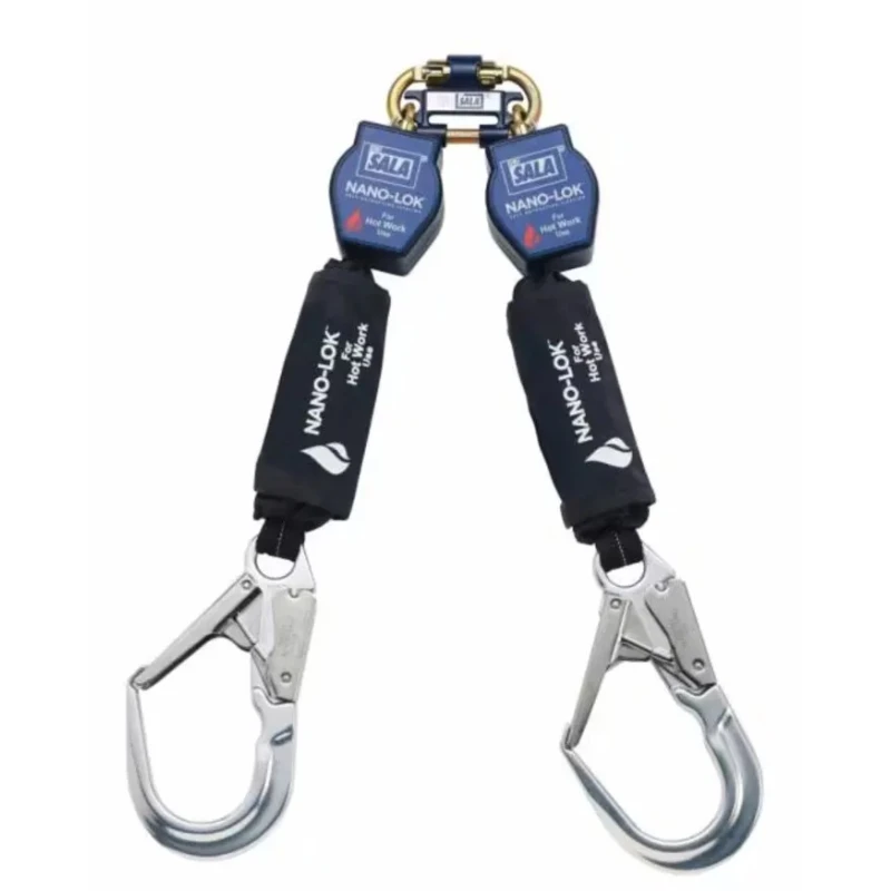 3M Lifeline Twin Leg Thermoplastic Case Fall Arrest Block 140kg Capacity 70007455846