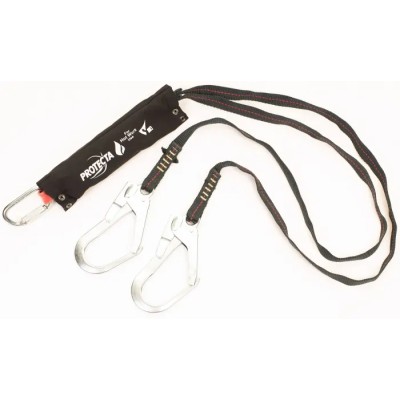 3M 2 m Fall Arrest Lanyard with Twist Lock Carabiner Twin Legs AE5320KBF