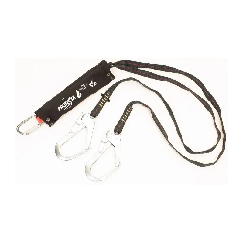 3M 2 m Fall Arrest Lanyard with Twist Lock Carabiner Twin Legs AE5320KBF